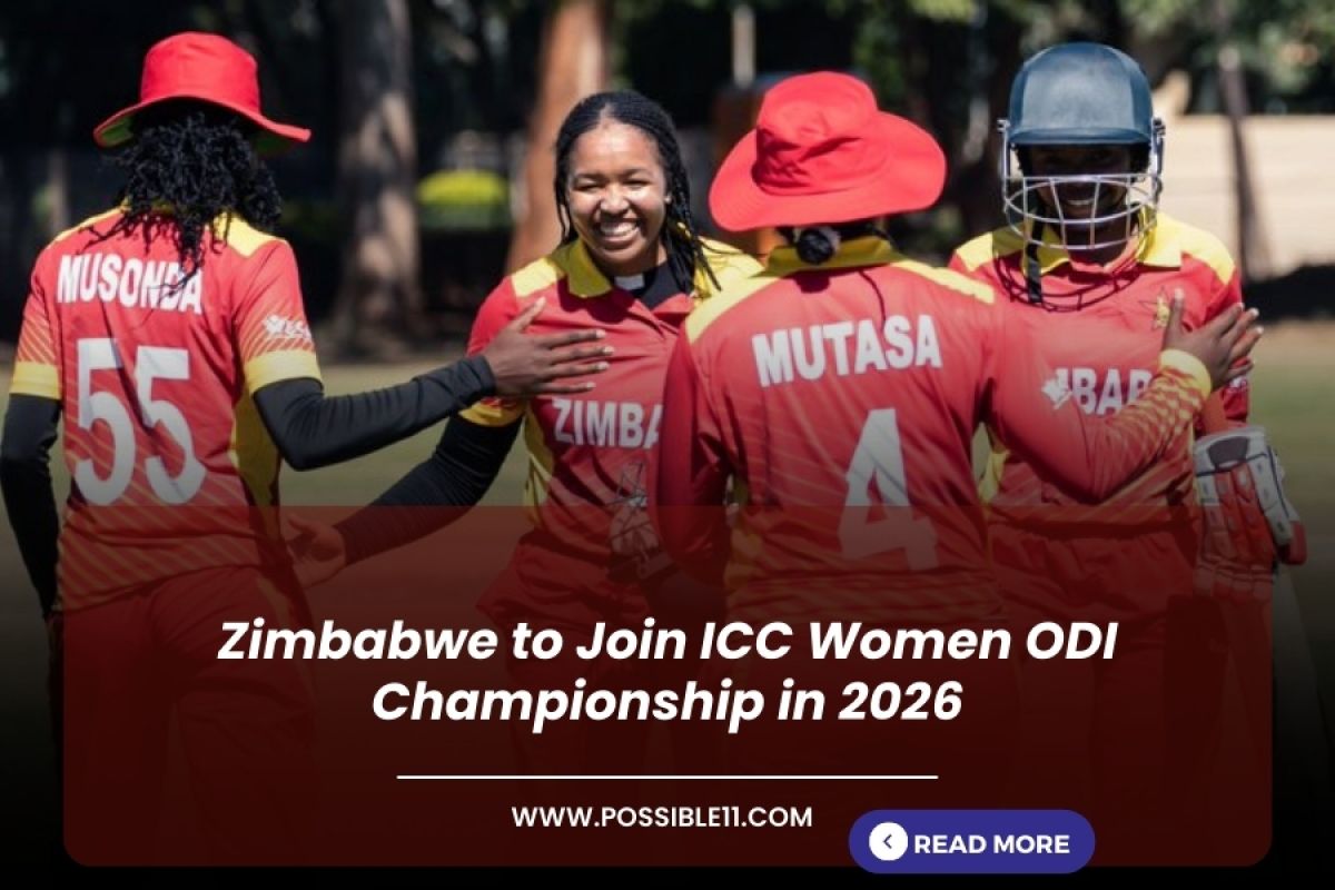 Zimbabwe to Join ICC Women ODI Championship in 2026 in Hindi