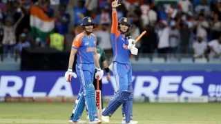 Abhishek scores fifty as India Picture