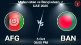 AFG vs BAN मैच
