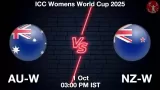 AU-W vs NZ-W Match Prediction in Hindi, Womens World Cup 2025, 2nd Match, Playing 11
