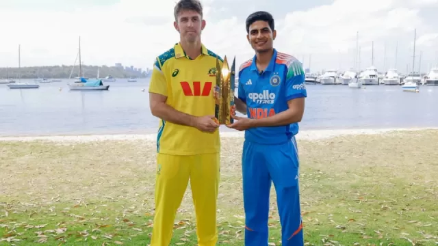 AUS vs IND 1st ODI लाइव