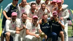 Australia beat India by 6 Picture