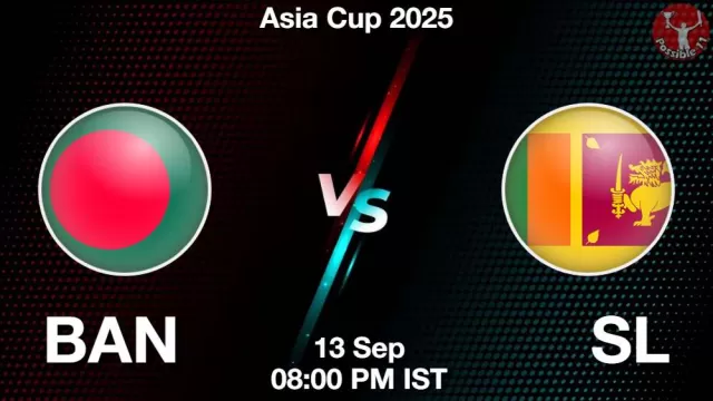 BAN vs SL 5th T20I Match
