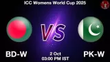 BD-W vs PK-W Match Prediction in Hindi, Womens World Cup 2025, 3rd Match, Playing 11