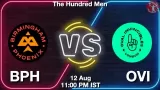 BPH vs OVI Dream11 Prediction in hindi, Team, Match-10, The Hundred Men