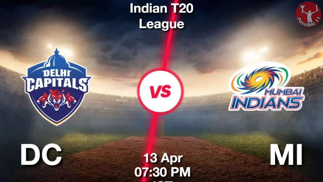 IPL 2025 : DC vs MI Dream11 Prediction मैच 29, प्लेइंग इलेवन, पिच रिपोर्ट in Hindi