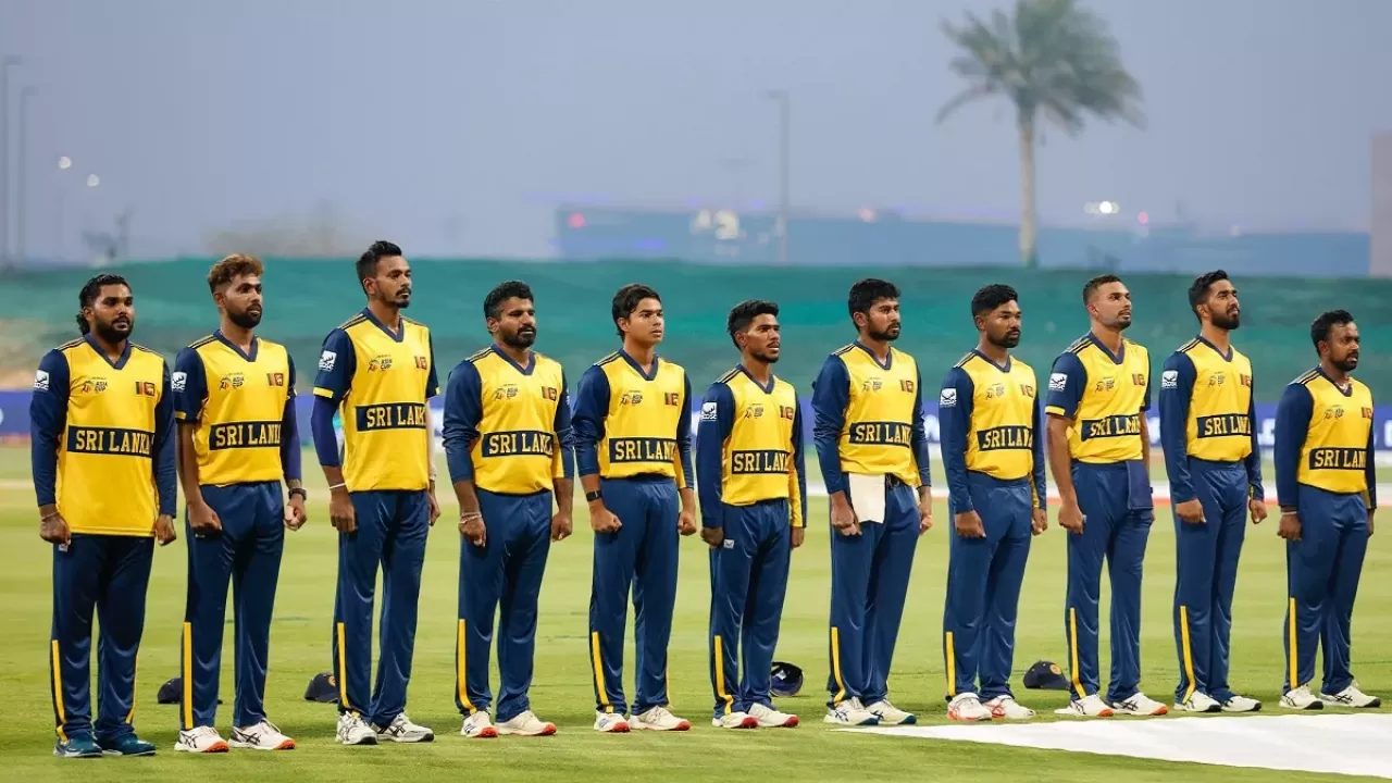 Dunith Wellalage joined the Sri Lankan team after his father death.