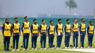 Dunith Wellalage joined the Sri Picture