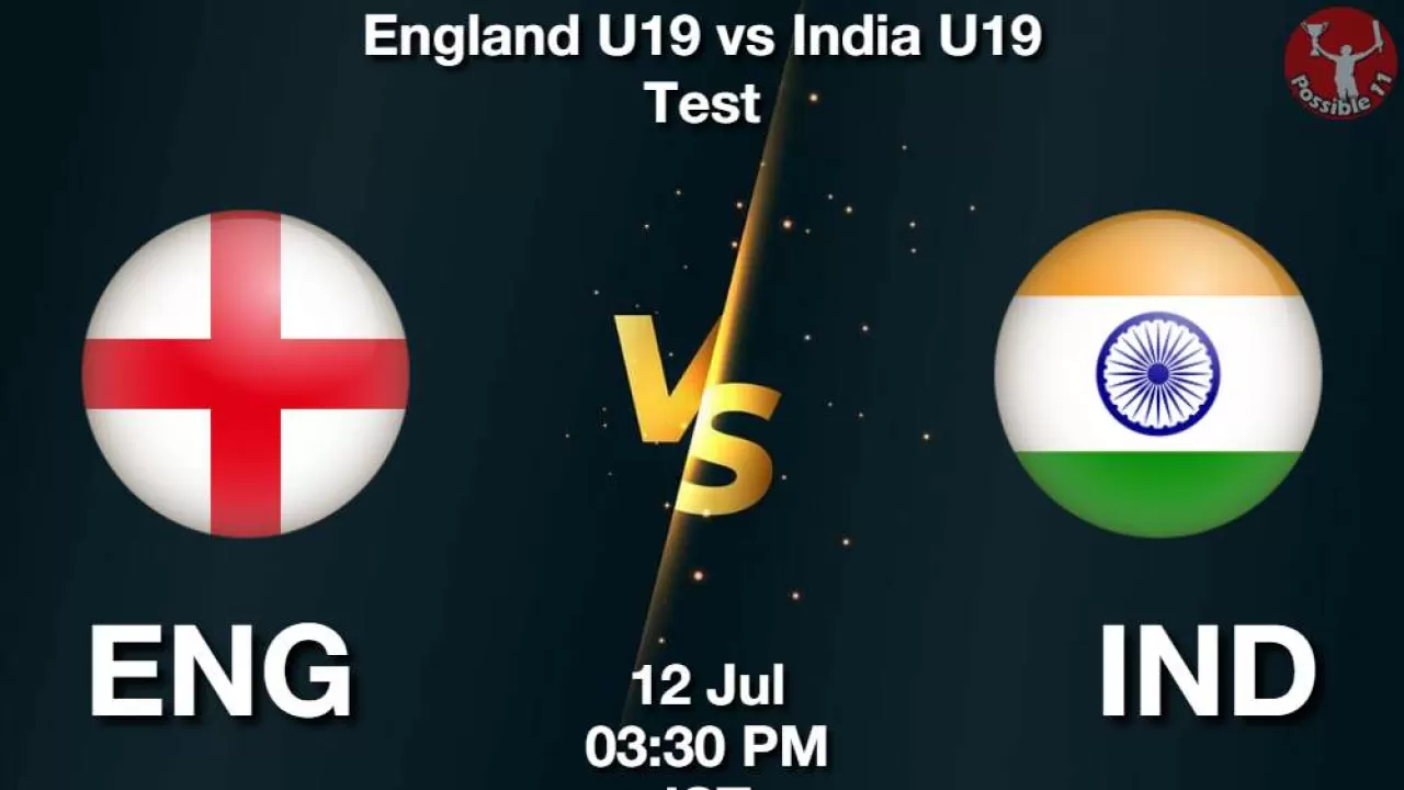 EN-U19 vs IN-U19 Dream11 Prediction in Hindi, 1st Test, Playing 11, Pitch Report in Hindi News EN-U19 vs IN-U19 Dream11 Prediction in Hindi, 1st Test, Playing 11, Pitch Report in Hindi