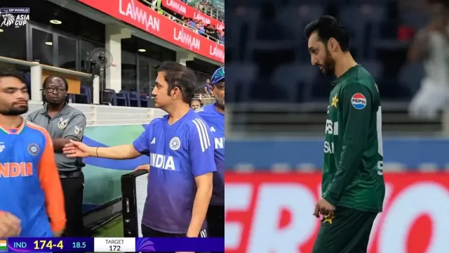 Gautam Gambhir No Handshake Controversy, viral