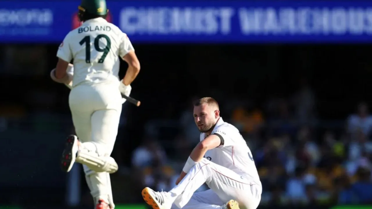 Gus Atkinson ruled out of the 5th Ashes Test due to a hamstring injury in Hindi