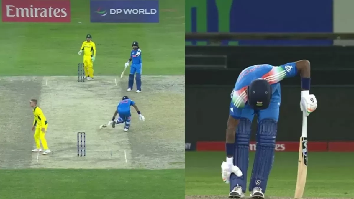 Hardik Pandya injured before Champions Trophy final in Hindi
