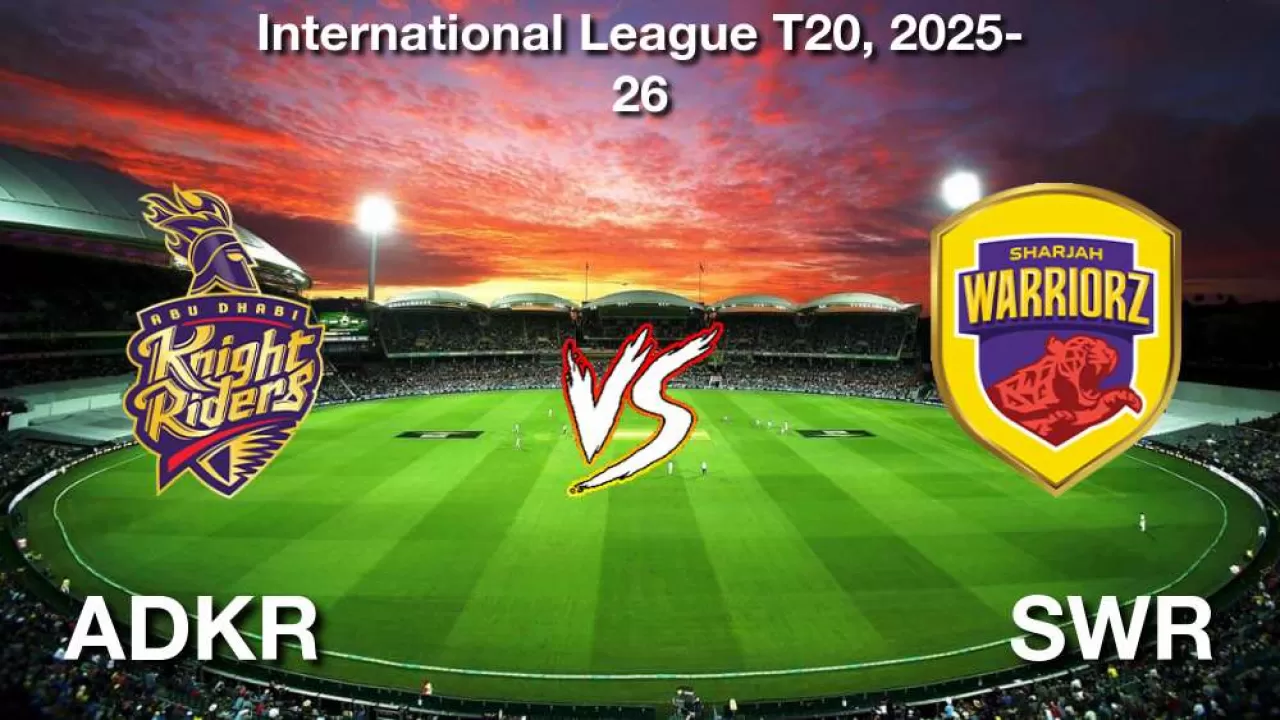 How to Watch ADKR vs SWR Match 25, Live Streaming and Telecast, December 22, 2025 in Hindi