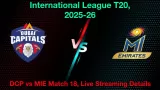 How to Watch DCP vs MIE Match 18, Live Streaming and Telecast, December 17, 2025
