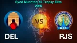 How to Watch Delhi vs Rajasthan Match, Live Streaming and Telecast, December 6, 2025