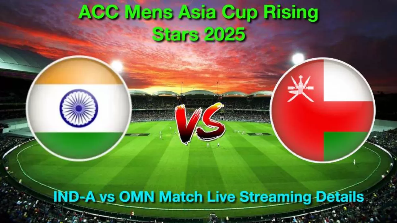 How to Watch IND-A vs OMN Match 10, Live Streaming and Telecast, November 18, 2025 in Hindi