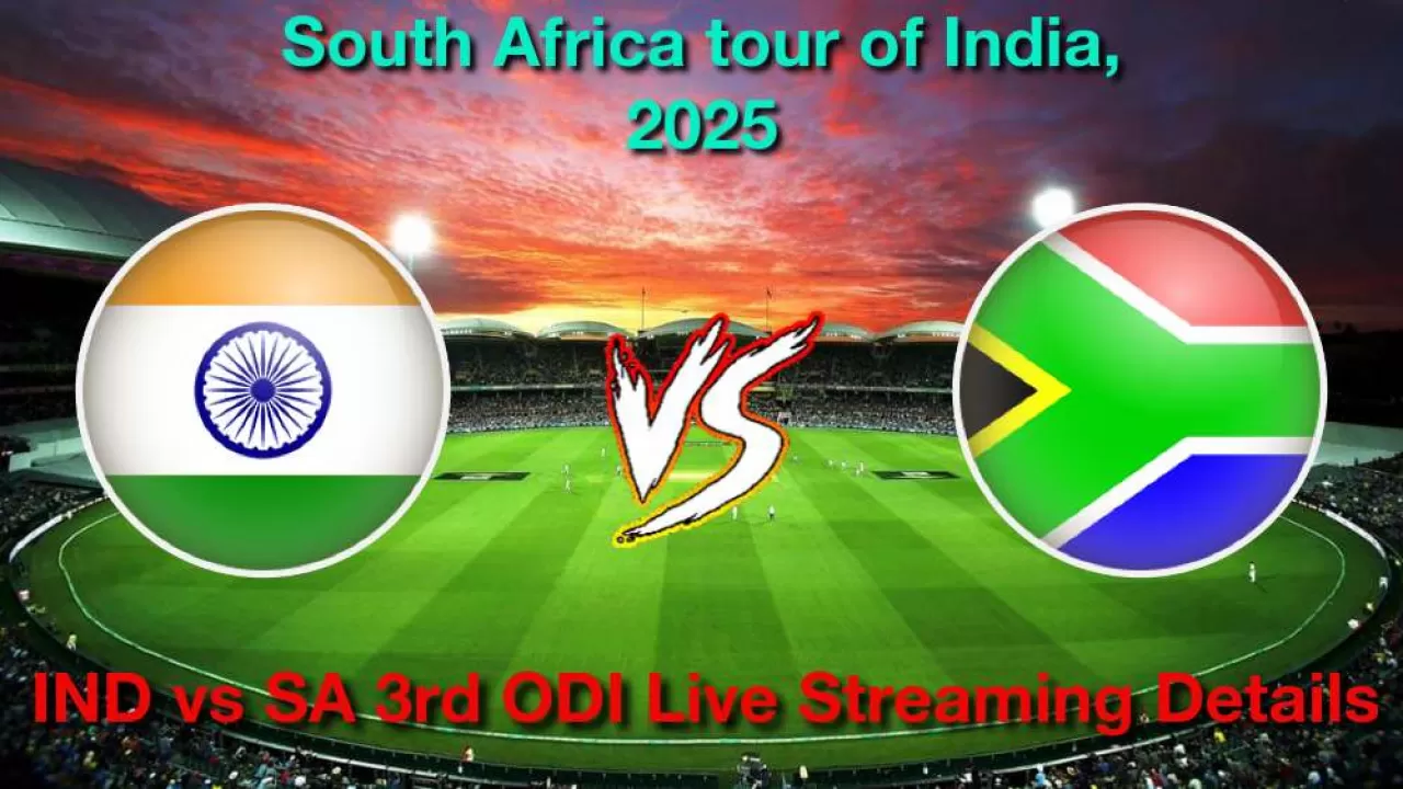 How to Watch IND vs SA 3rd ODI Match, Live Streaming and Telecast, December 6, 2025 in Hindi