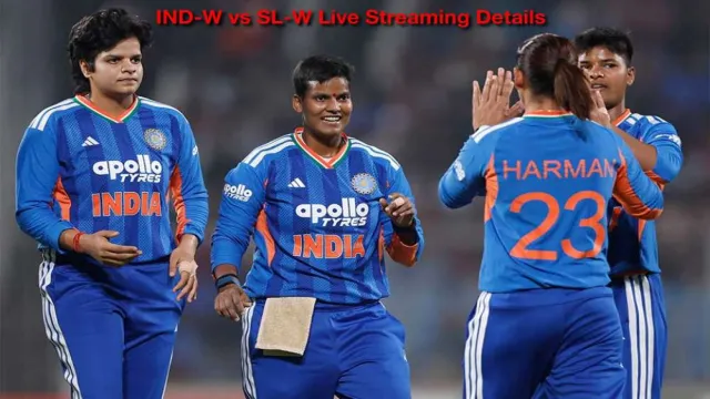 How to Watch IND-W vs SL-W