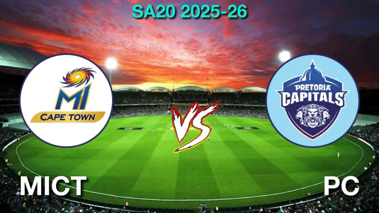 How to Watch MICT vs PC Match 8, Live Streaming and Telecast, December 31, 2025 in Hindi
