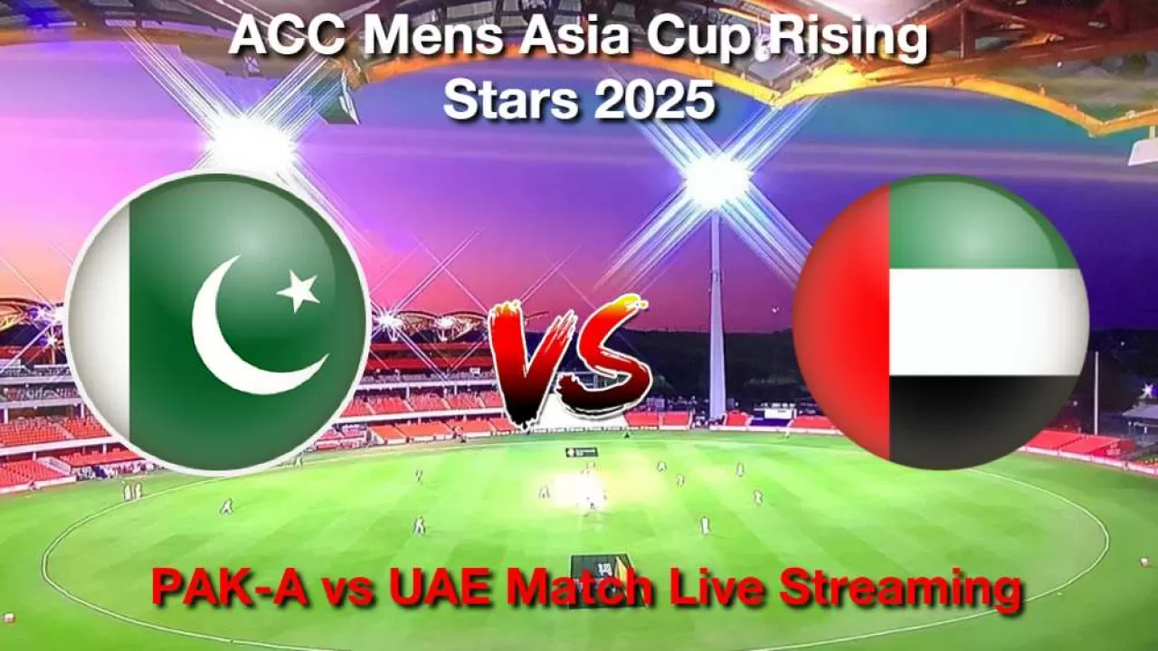 How to Watch PAK-A vs UAE Match 9, Live Streaming and Telecast, November 18, 2025 in Hindi