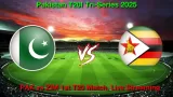 How to Watch PAK vs ZIM 1st T20 Match, Live Streaming and Telecast, November 18, 2025