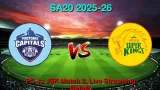 How to Watch PC vs JSK Match 2, Live Streaming and Telecast, December 27, 2025