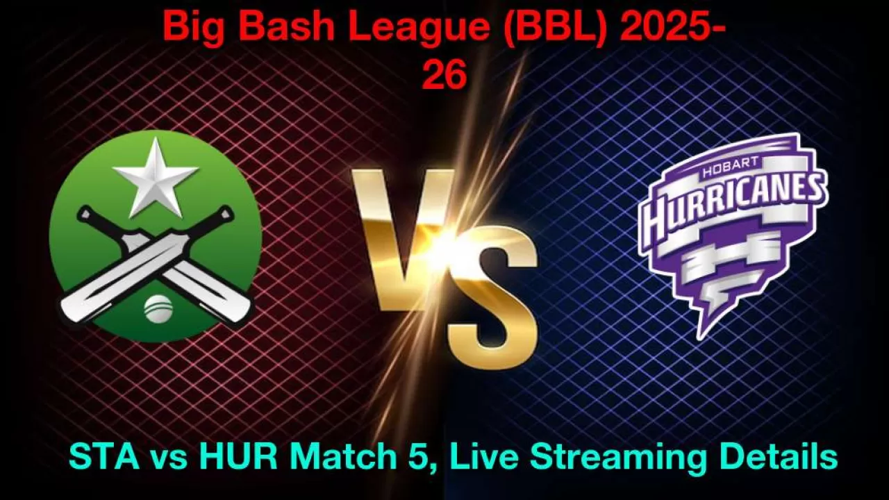 How to Watch STA vs HUR Match 5, Live Streaming and Telecast, December 18, 2025 in Hindi