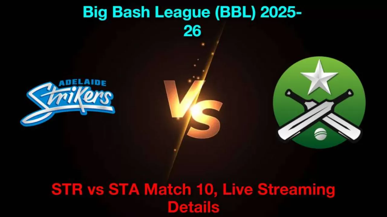 How to Watch STR vs STA Match 10, Live Streaming and Telecast, December 23, 2025 in Hindi