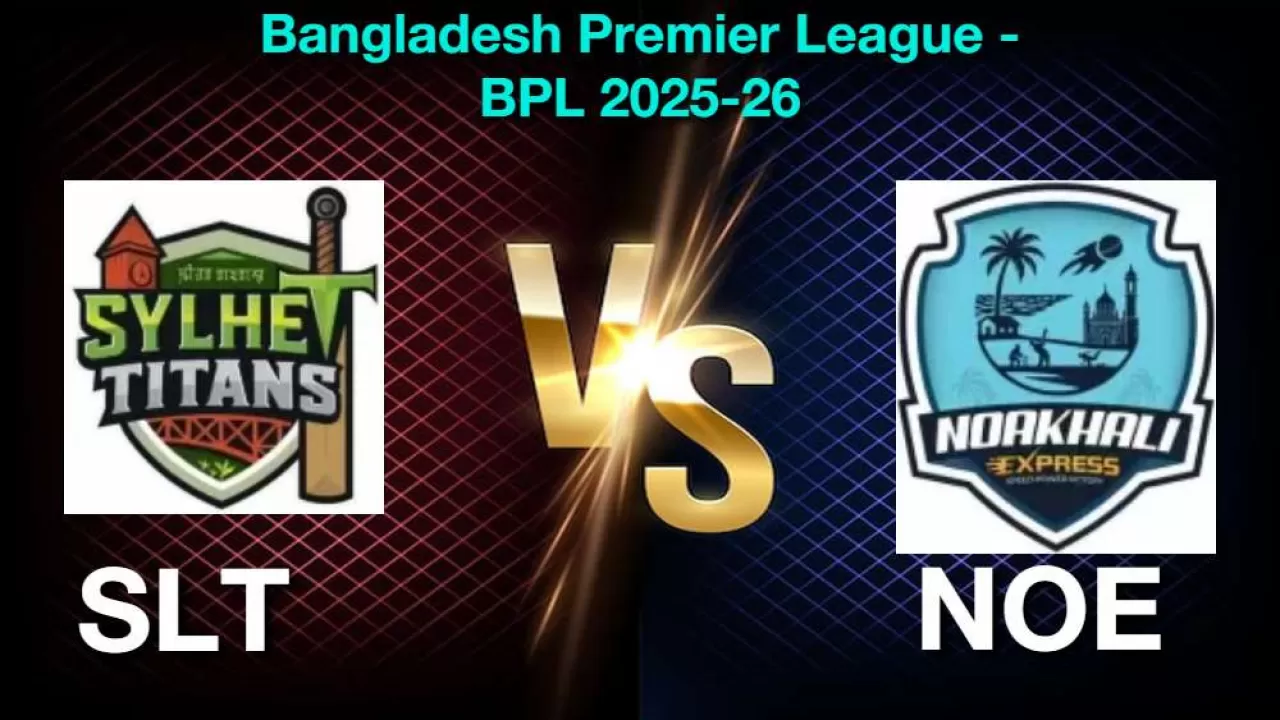How to Watch Sylhet vs Noakhali Match 4, Live Streaming and Telecast, Dec 27, 2025 in Hindi