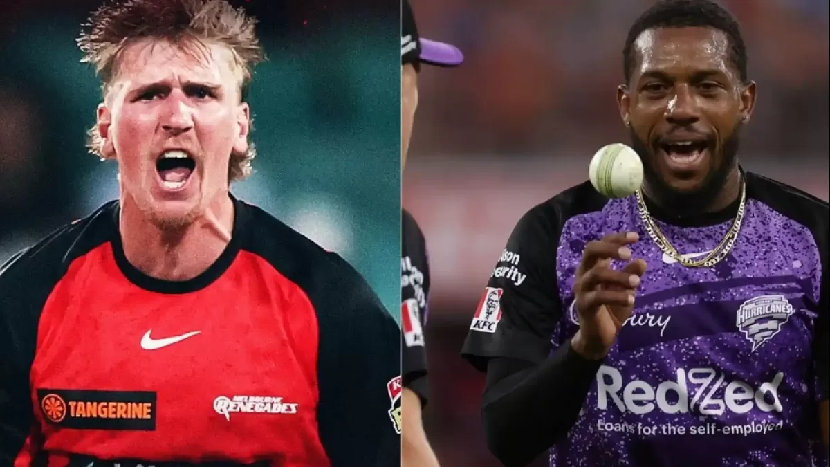 HUR vs REN Pitch Report: BBL मैच 34 में बेलेरिव ओवल, होबार्ट की पिच रिपोर्ट कैसी होगी? in Hindi News HUR vs REN Pitch Report: BBL मैच 34 में बेलेरिव ओवल, होबार्ट की पिच रिपोर्ट कैसी होगी? in Hindi