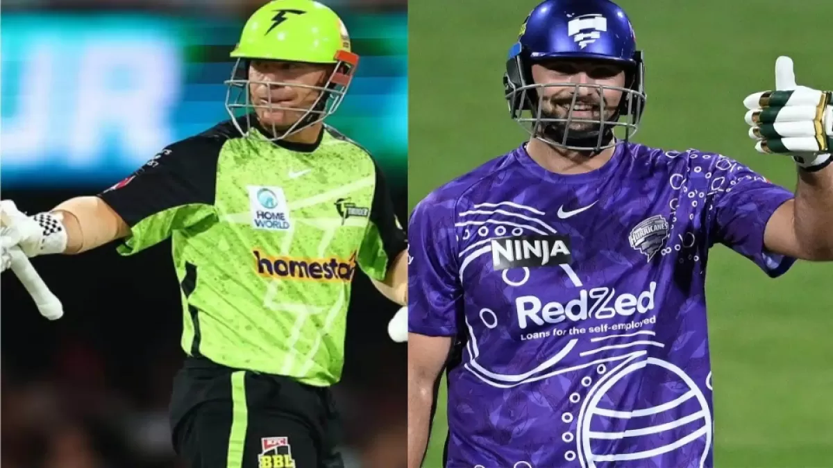 HUR vs THU Pitch Report: BBL मैच 29 में बेलेरिव ओवल, होबार्ट की पिच रिपोर्ट कैसी होगी? in Hindi News HUR vs THU Pitch Report: BBL मैच 29 में बेलेरिव ओवल, होबार्ट की पिच रिपोर्ट कैसी होगी? in Hindi
