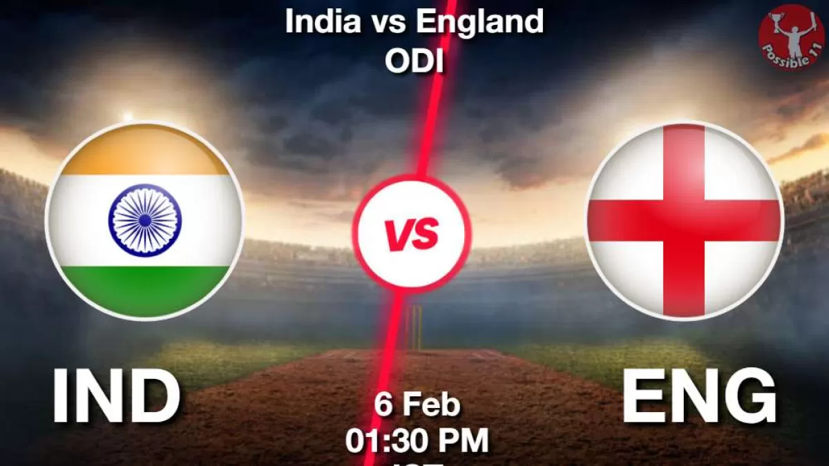 IND vs ENG Dream11 Prediction in Hindi, 1st ODI Match, Playing 11 in Hindi