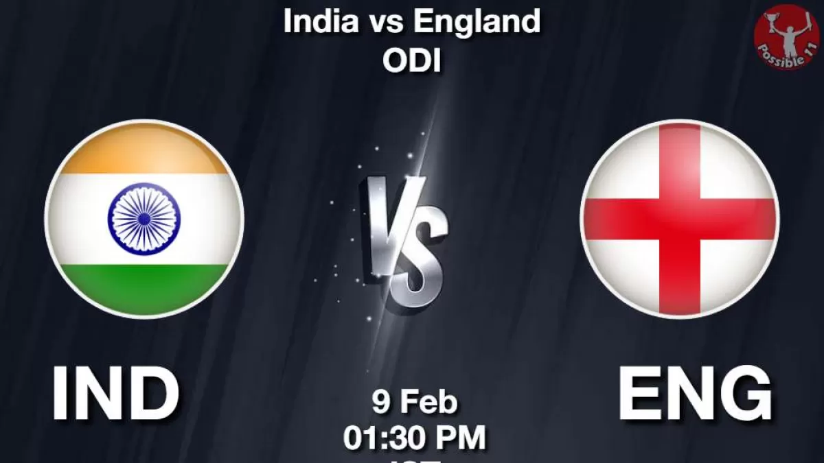 IND vs ENG Dream11 Prediction in Hindi, 2nd ODI Match, Playing 11 in Hindi