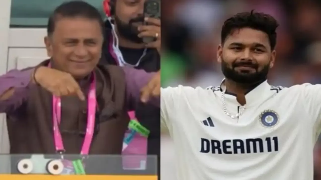 IND VS ENG : Sunil Gavaskar Asks Rishabh Pant To Do Backflip Celebration in Hindi