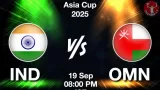 IND vs OMN Match Prediction in Hindi, Asia Cup 2025 Match 11, Playing 11, Pitch Report