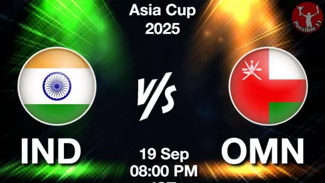 IND vs OMN Match Prediction in