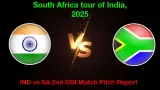 IND vs SA 2nd ODI Match, Pitch Report: How will the pitch be at SVNS International Stadium