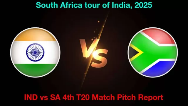 IND vs SA 4th T20I, Pitch