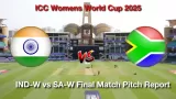 IND-W vs SA-W Final Pitch Report: How will the pitch be at Dr D.Y.Patil Stadium