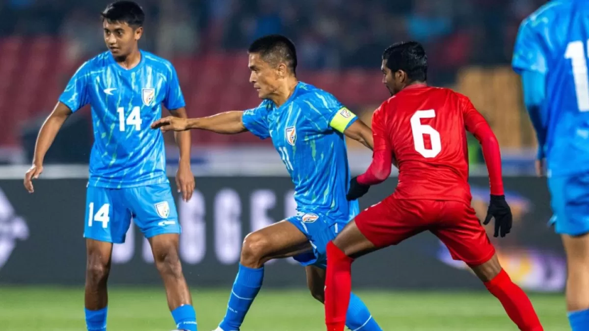 India vs Maldives Match Highlights: International Friendlies IND win 3-0 in Hindi