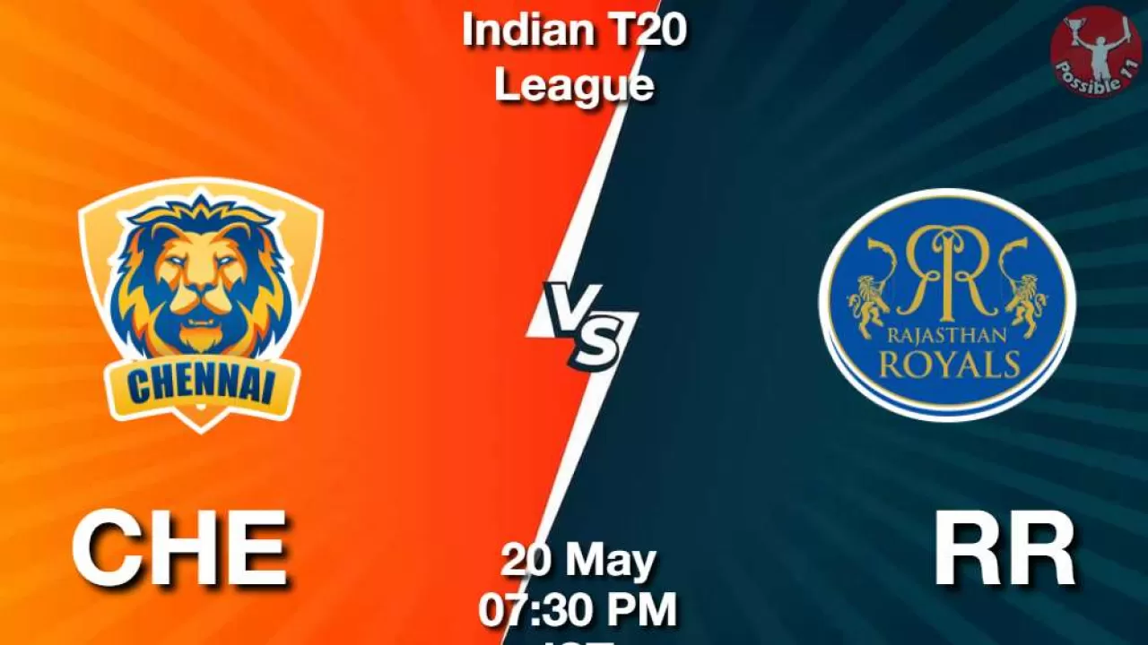 IPL 2025: CHE vs RR Dream11 Prediction in Hindi, Match 62, Playing 11, Fantasy Cricket Tips in Hindi News IPL 2025: CHE vs RR Dream11 Prediction in Hindi, Match 62, Playing 11, Fantasy Cricket Tips in Hindi