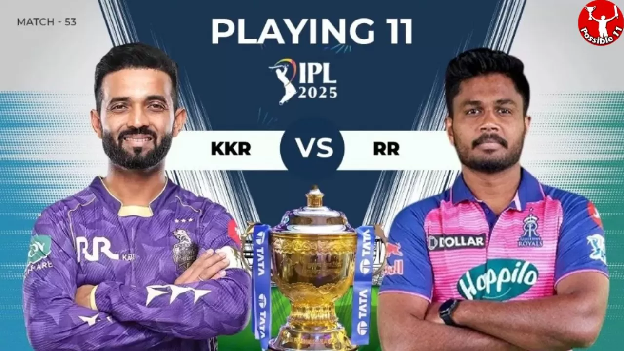 IPL 2025: KKR vs RR की प्लेइंग 11, आज टॉस कौन जीतेगा  in Hindi News IPL 2025: KKR vs RR की प्लेइंग 11, आज टॉस कौन जीतेगा  in Hindi