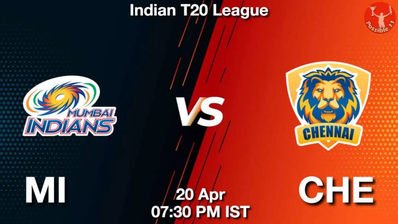IPL 2025: MI vs CHE ड्रीम11 Prediction in Hindi, Match 38, Playing 11, Fantasy Cricket Tips in Hindi