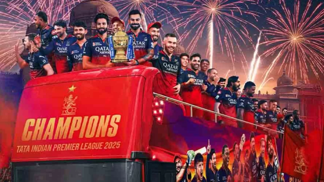 IPL 2025: RCB की ओपन बस विजय परेड रद्द, एम. चिन्नास्वामी स्टेडियम में सिर्फ सम्मान समारोह होगा।  in Hindi