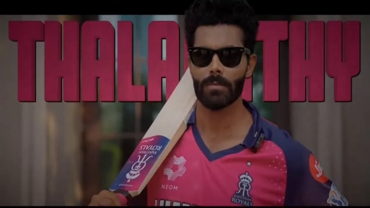IPL 2026: Ravindra Jadeja has been traded from CSK to RR, Jadeja post on Thalapathy song in Hindi