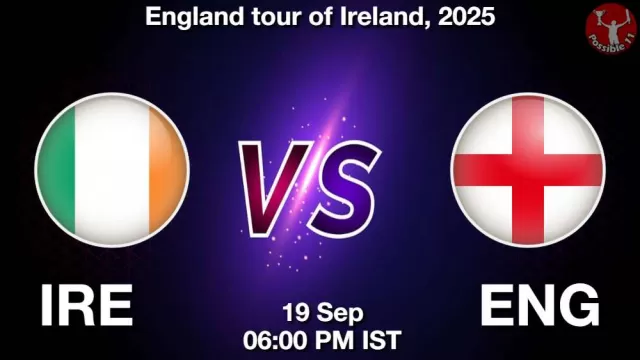 IRE vs ENG 2nd T20I Match