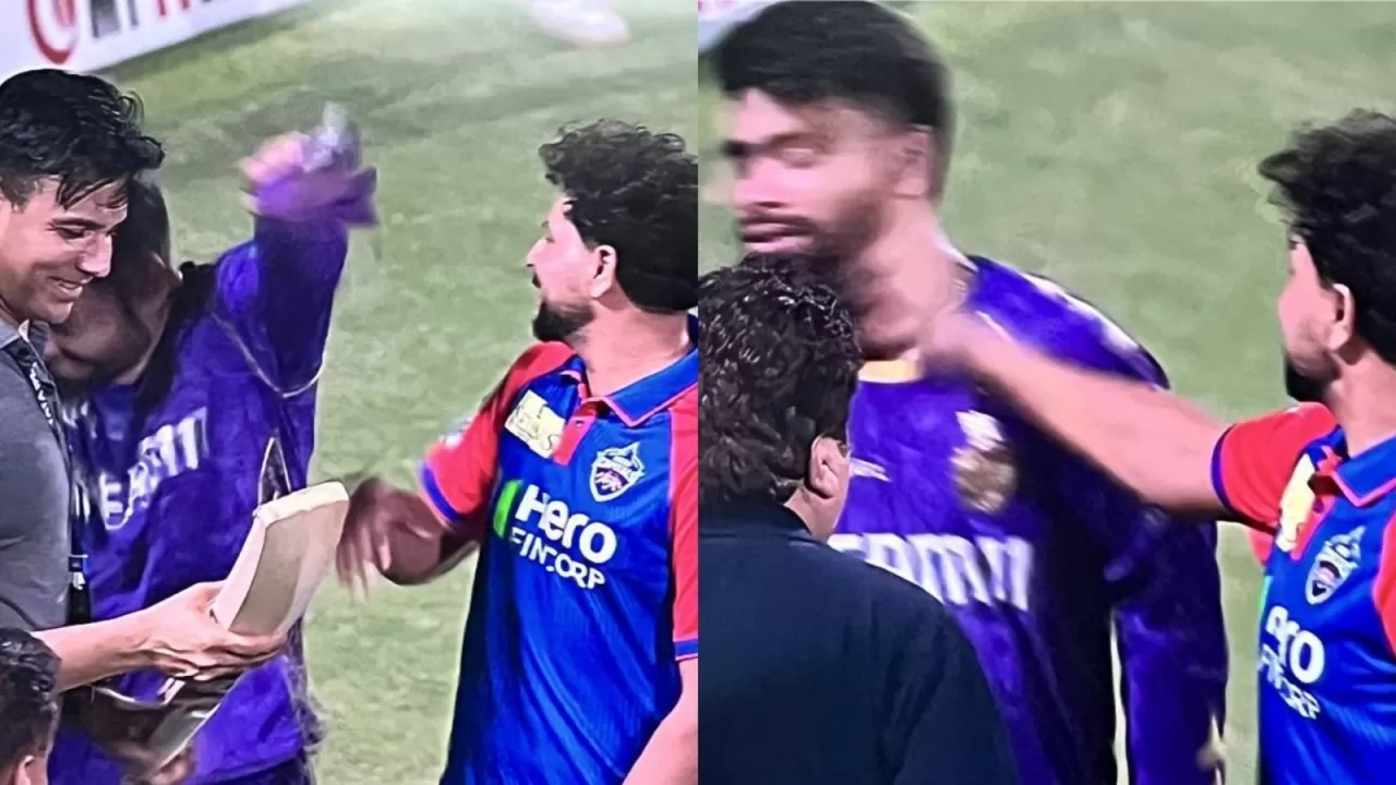 Kuldeep Yadav slapped Rinku Singh twice in Hindi