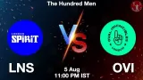 LNS vs OVI Dream11 Prediction in hindi, Team, Match-1, The Hundred Men