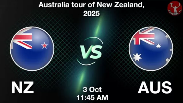 NZ vs AUS Match Prediction in