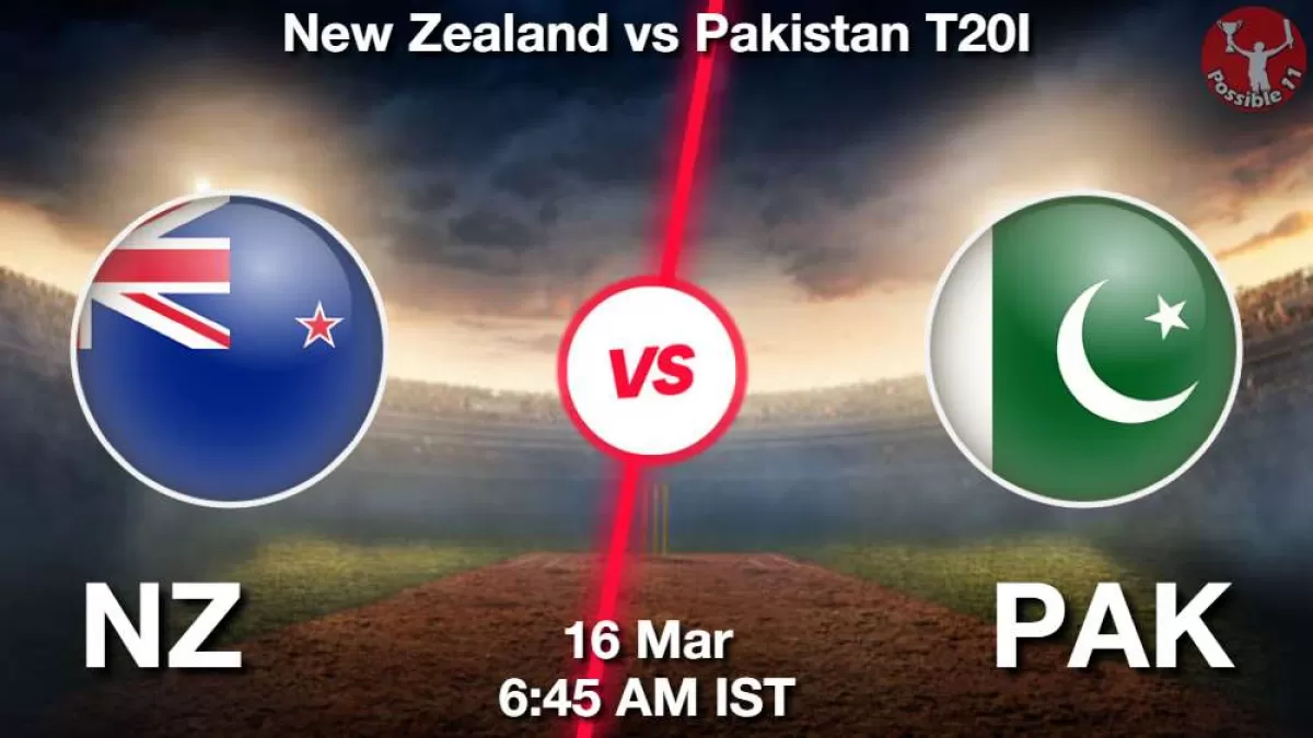 NZ vs PAK ड्रीम11 Prediction in Hindi, 1st t20 Match, Dream11 Team in Hindi